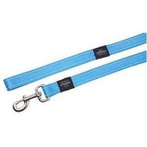 Rogz  Dogz Looplijn Roze Licht Blauw - Dierplezier.nl