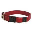 Rogz Landing strip halsband Rood XXL 50-80 Cm - Dierplezier.nl
