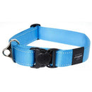 Rogz Landing strip halsband Blauw XXL 50-80 Cm - Dierplezier.nl