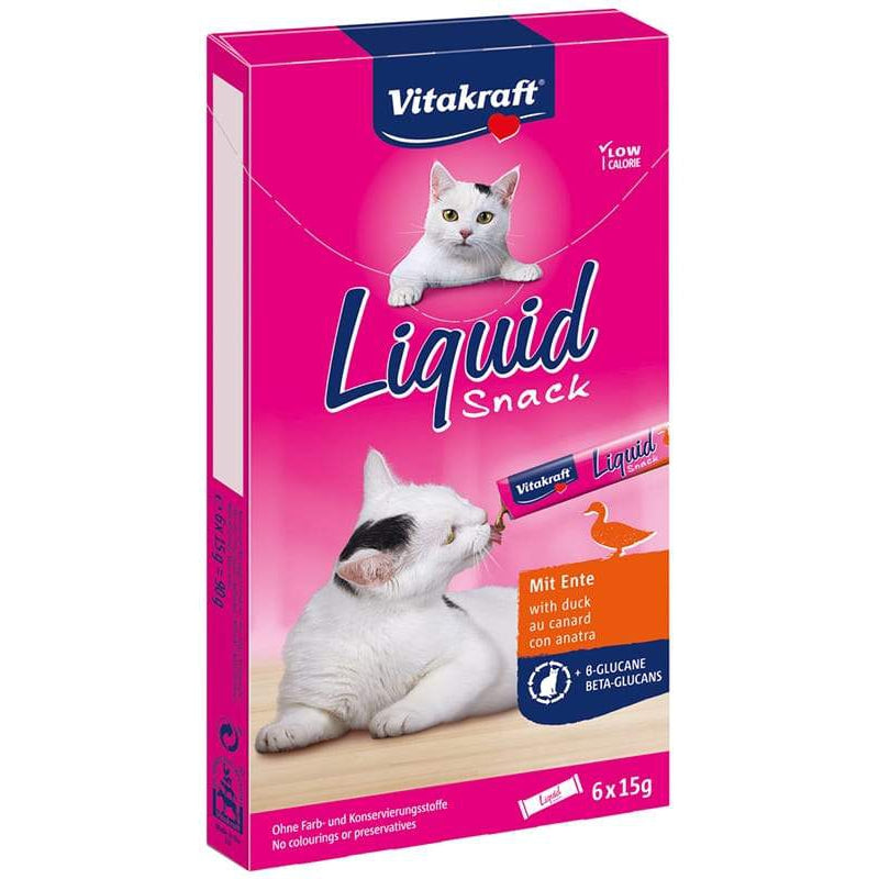 Liquid Snack met eend en bèta-glucanen