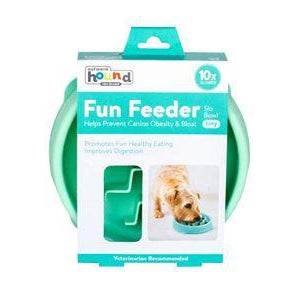 Honden voeding bak Schrokbak OH Fun Feeder Wave Mint X-Small 12 Cm