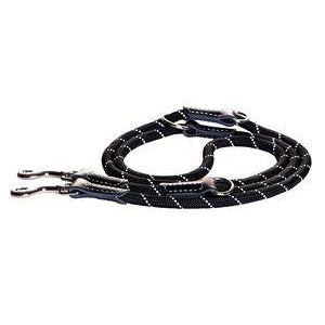 Rogz Rope Lijn Multi ( Dresseur ) Zwart