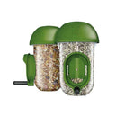 Vogelhuis Buitenvogel  Wintervogelhuis Vogelhuisje LONA Voersilo D1 Duo Groen