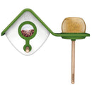 Vogelhuis Buitenvogel  Wintervogelhuis Vogelhuisje LONA Voerstation H2 Groen