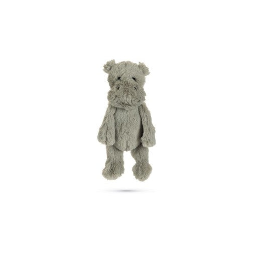 Hondenspeelgoed Beeztees Zachte Pluche Nijlpaard Quin Zacht Grijs ( zonder piep )