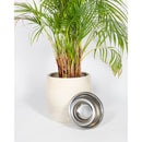 CaniRise houten voeding standaard inclusief RVS bak