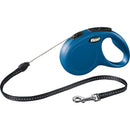 Flexi rollijn CLASSIC cord M, blauw. (5 meter) - Dierplezier.nl