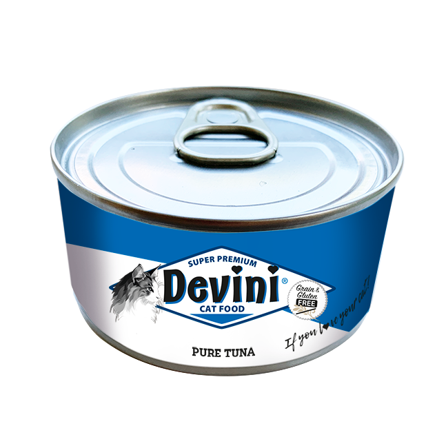 Devini Pure Tuna (Tonijn)  70 Gram