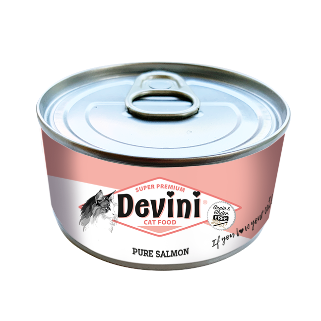 Devini Pure Salmon (Zalm)    70 Gram