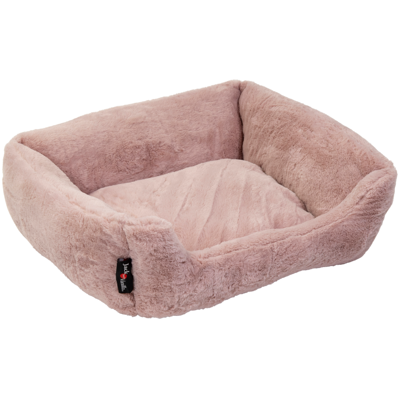 Honden katten manden Softy Sofa High Basket Oud Roze  50-60 cm