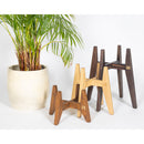 CaniRise houten voeding standaard inclusief RVS bak