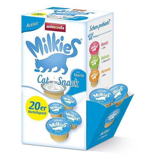 Milkies Display Active  4x 20 Stuks - Dierplezier.nl