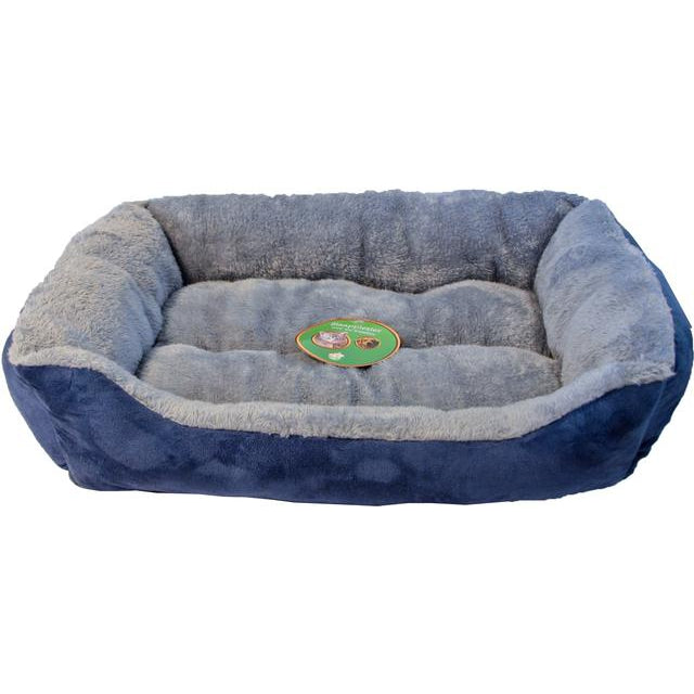 Slaapmand blauw/grijs  voor kat/hond - Dierplezier.nl