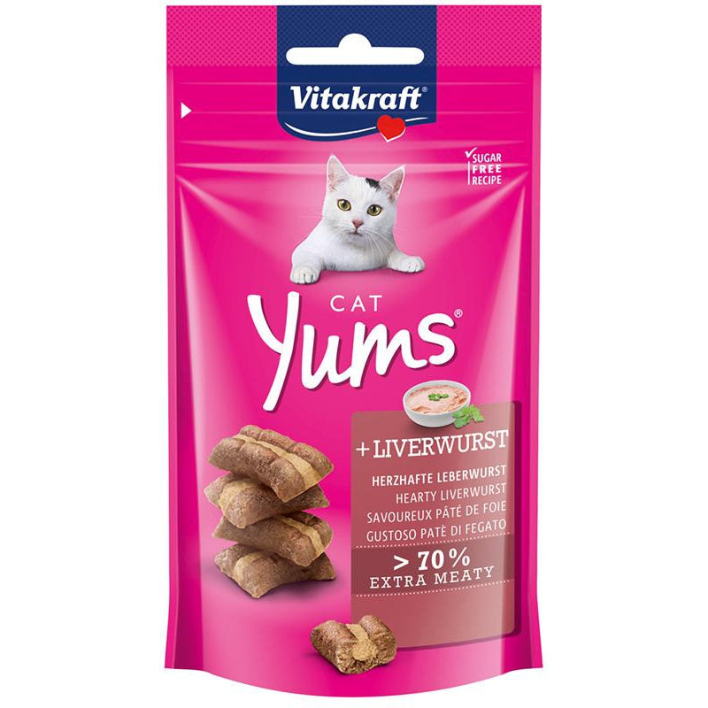 Cat Yums met leverworst - Dierplezier.nl