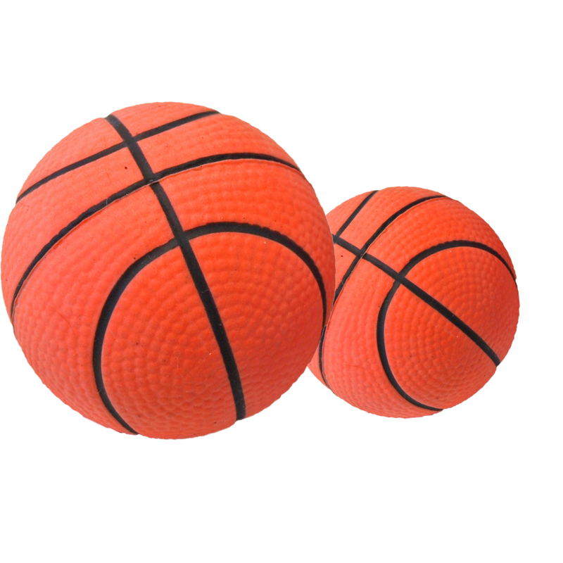 Hondenspeelgoed drijvende spons basketbal