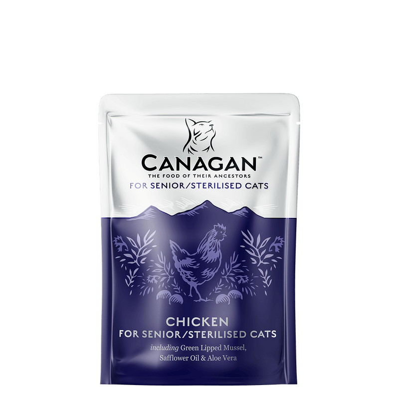 Canagan Pouches Kip voor Senioren - Dierplezier.nl