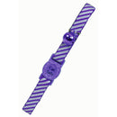 Katten halsbanden Volwassen   Boon kattenhalsband nylon reflecterend met diagonale streep, paars.