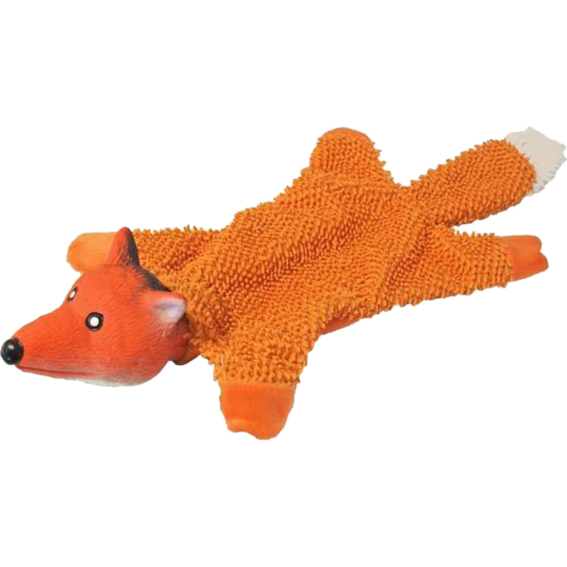 Chenille dier met latex 50 cm.