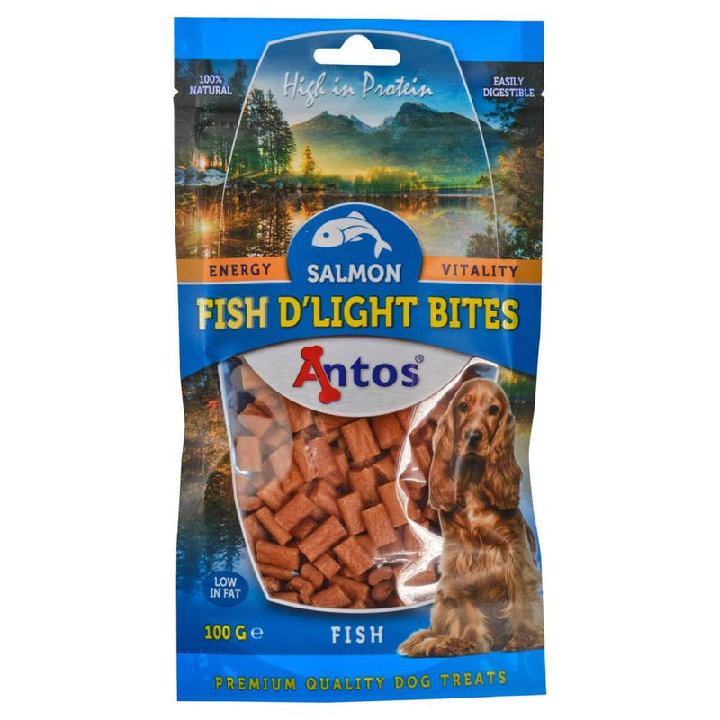 Honden snack zachte Fish D'light Bites 100 gr