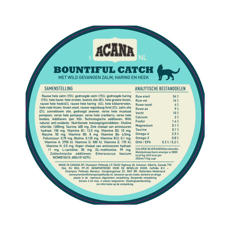 Acana Bountiful Catch Cat