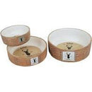 Boony "Est 1941" eetbak steen wicker sand