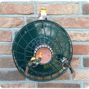 Pindakaaspot houder metaal vogel - Dierplezier.nl