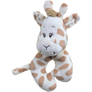 Honden speelgoed Boon Puppy pluche olifant of giraffe, 13 cm met geluid