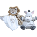 Honden speelgoed Boon Puppy pluche leeuw/Zebra 26 cm