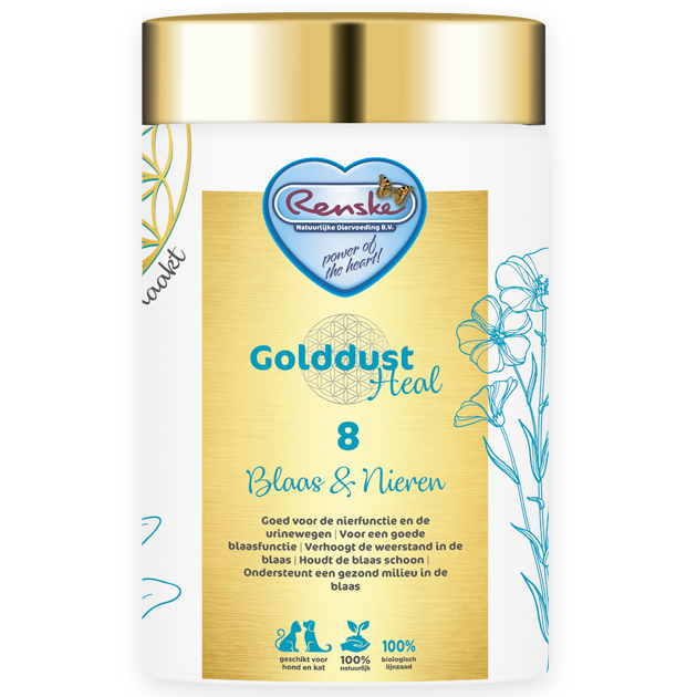 Renske Golddust Heal 8 Blaas & Nieren - Dierplezier.nl