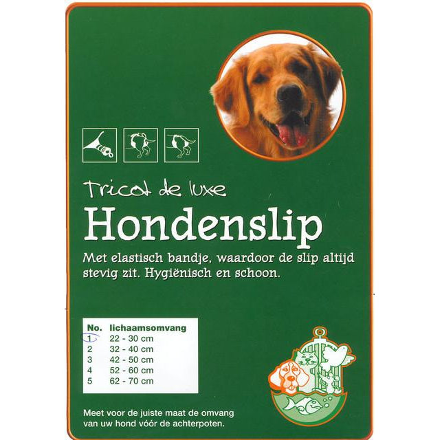 Hondenslip tricot de luxe - Dierplezier.nl